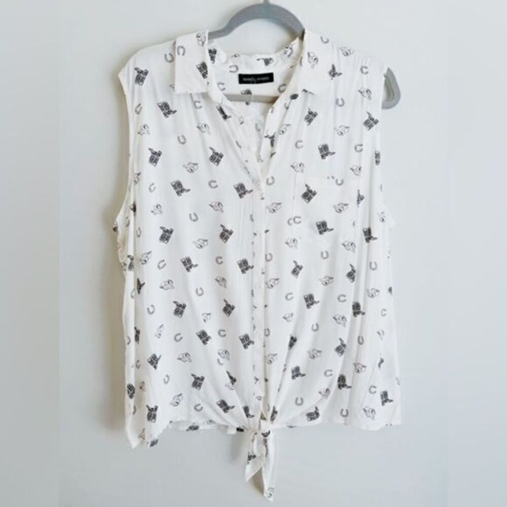 Mandy Evans Sleeveless Blouse